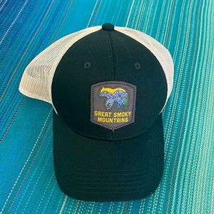 Great Smoky Mountains Under Canvas Baseball Cap/ Trucker Hat